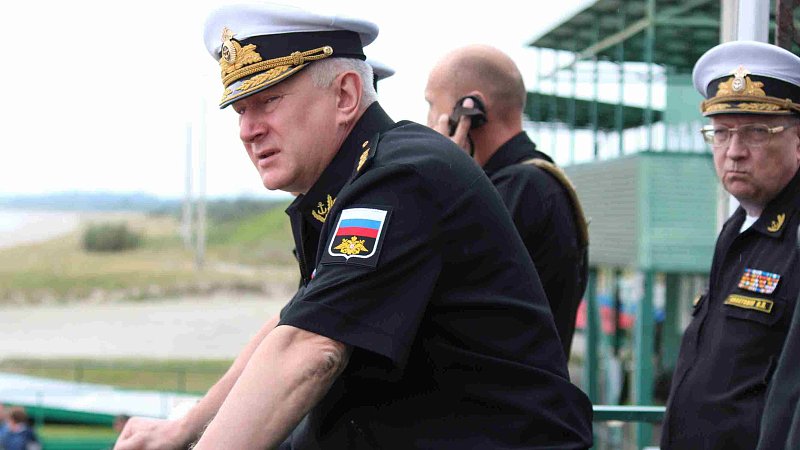 Главком ВМФ России адмирал Николай Евменов на учениях "Океанский щит - 2020" Главком ВМФ России адмирал Николай Евменов на учениях "Океанский щит - 2020"